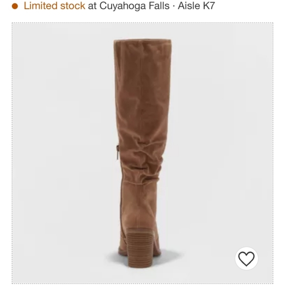 Universal Threads harlin/tall boots size 9.5 - Picture 5 of 6